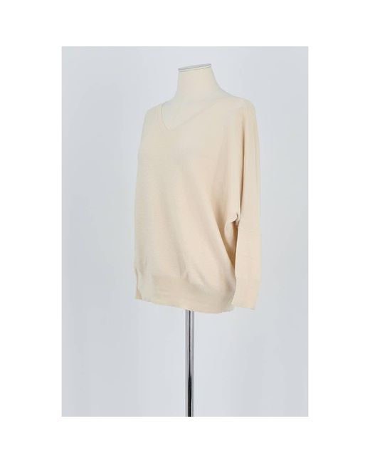 Pull Pull en coton beige Ba&sh en coloris Natural