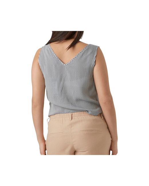 Blouses Bumpy Vero Moda en coloris Gray