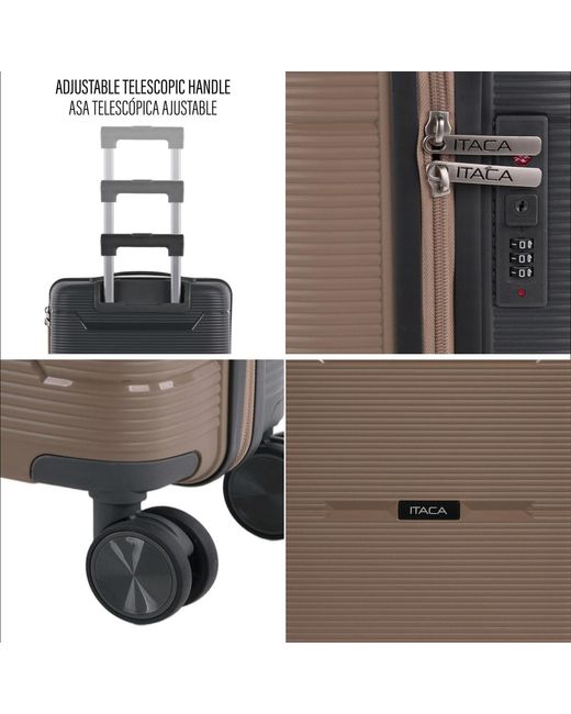 Valise Clyde Itaca en coloris Brown