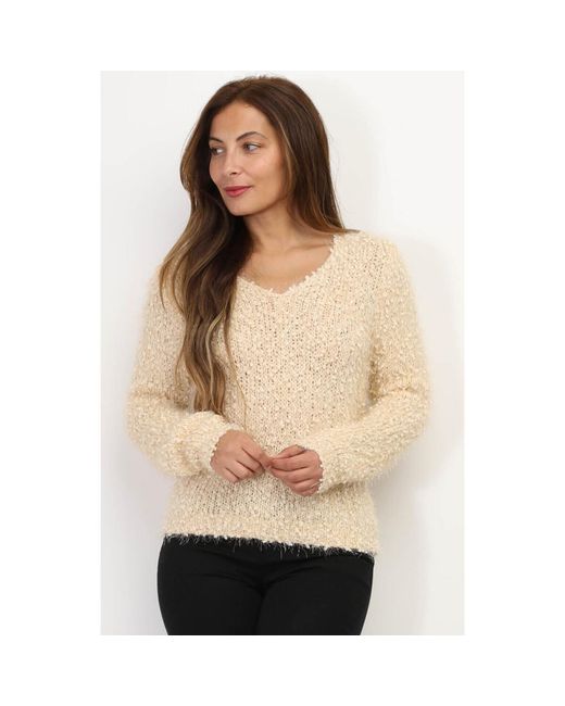 Pull Pulls pour - Beige La Modeuse en coloris Natural