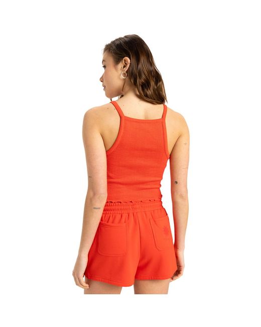 Short Roxy en coloris Red