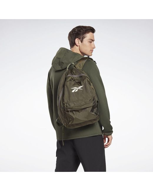 Reebok Rugzak Linear Logo Rugzal in het Green voor heren