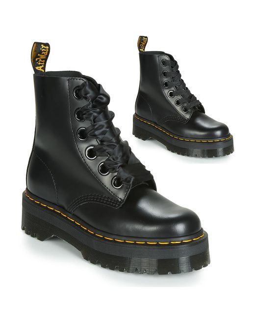 Dr. Martens Molly Women's Mid Boots In Black - Save 13% - Lyst