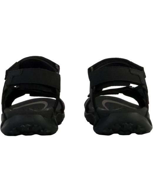 Sandales Sandale Plate à Scratch Terreno Grip Text Geox pour homme en coloris Black