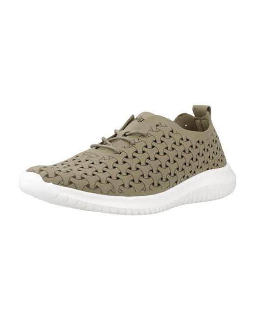 Baskets Basses Liberte Eoligeros en coloris Green