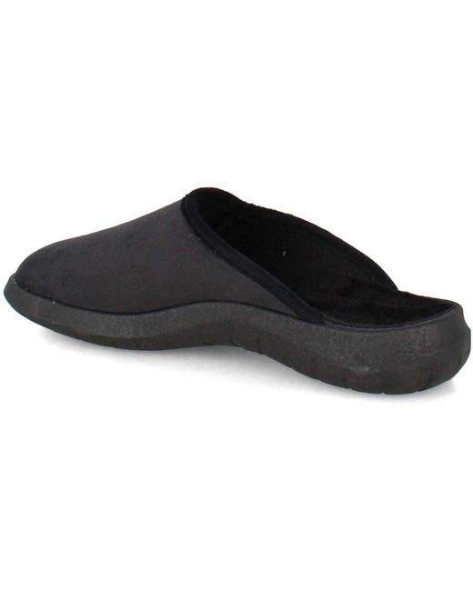 Chaussons eclatant Fargeot pour homme en coloris Black