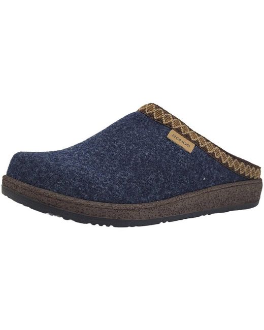 Chaussons Rohde en coloris Blue
