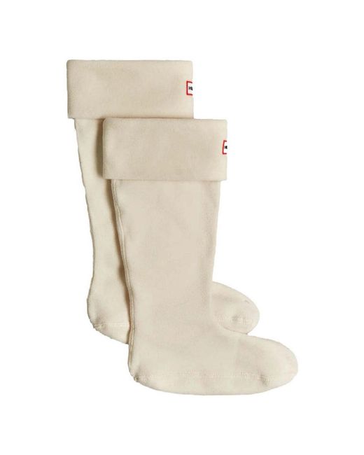 Chaussettes Fleece Tall Boot Sock Hunter en coloris Natural