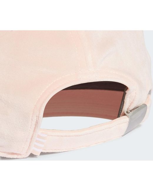 Adidas Pet Velvet Honkbalpet in het Pink voor heren