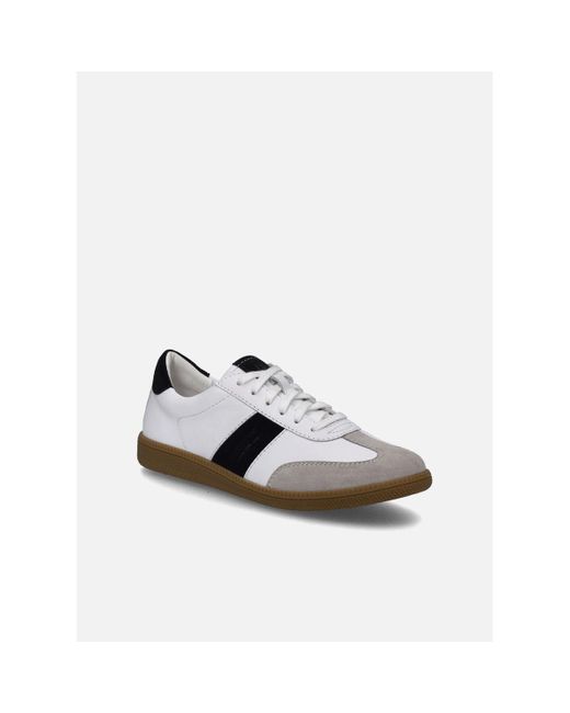 Baskets Joleen 01, weiss-schwarz Josef Seibel en coloris White