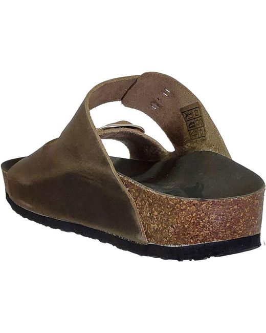 Plakton Slippers Cp Beta Mic Square in het Brown
