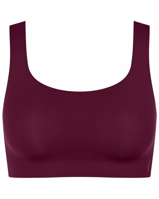 Sloggi Bralettes/Zonder Beugel Brassière Femme Zero Feel 2.0 in het Purple