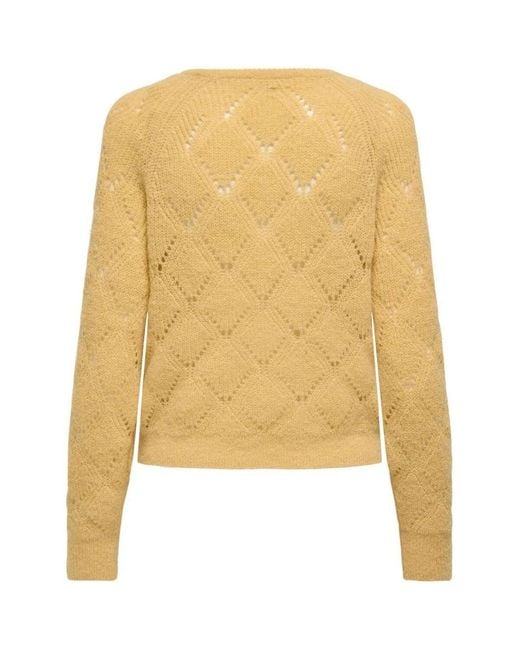 Pull 91842 ONLY en coloris Yellow