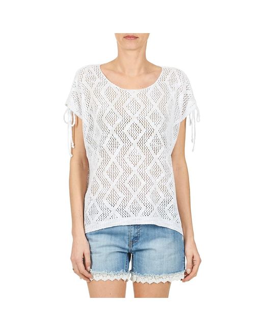 Moony Mood Blouse Edda in het White