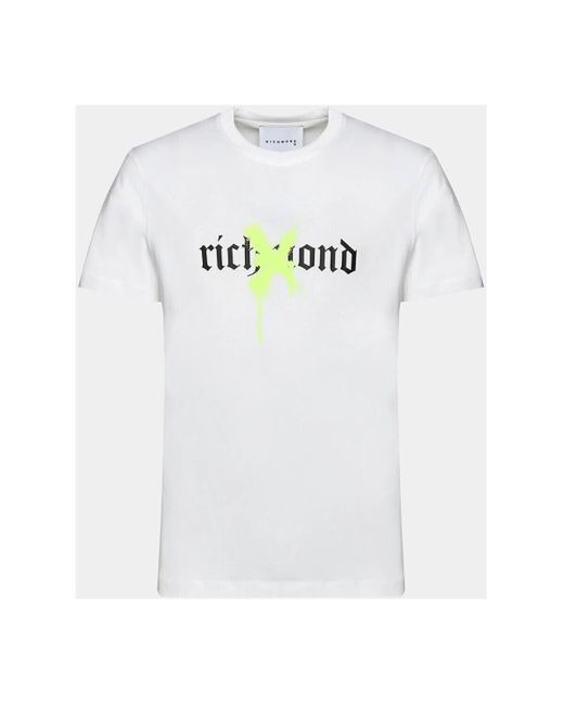 T-shirt John Richmond pour homme en coloris White