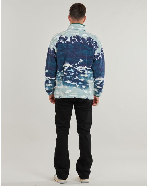 Columbia Fleecepullover Helvetia Ii Printed Half Snap Fleece in Blue für Herren