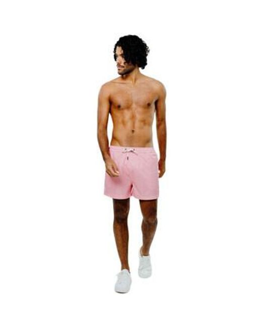 Short Short de bain rose 60612 600 Chabrand pour homme en coloris Pink