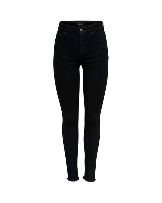 Jeans skinny 15167313 ONLY en coloris Black