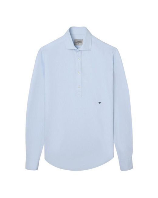 Chemise Silbon pour homme en coloris Blue