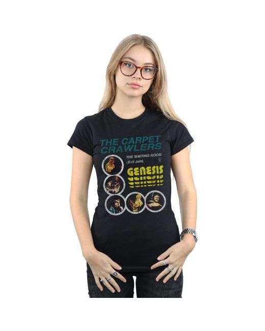 T-shirt The Carpet Crawlers Genesis en coloris Black