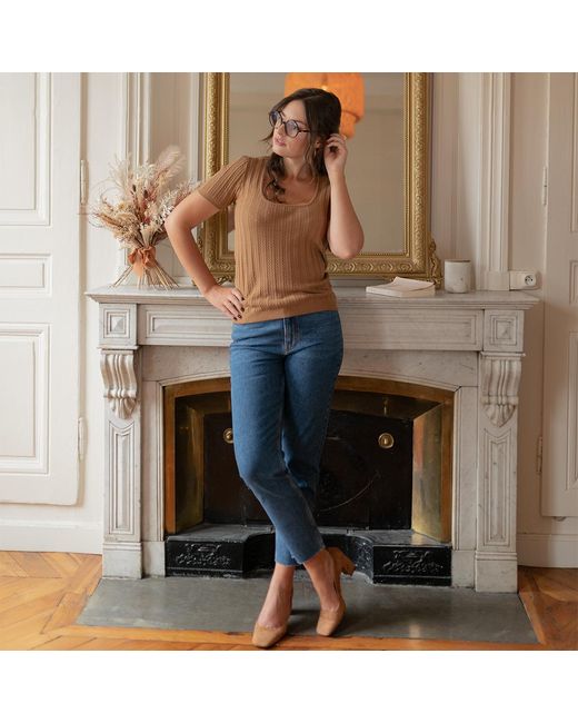 Blouses Erable Celeste en coloris Brown