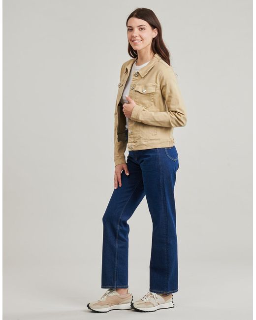 Vero Moda Spijkerjack Vmwild in het Natural