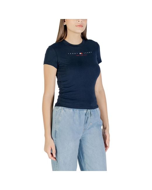 T-shirt TJW SLIM TJ US LINEA DW0DW21422 Tommy Hilfiger en coloris Blue