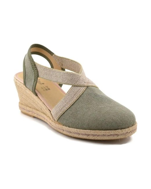 Espadrilles Amelie en coloris Gray