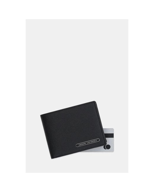 Portefeuille EAX pour homme en coloris Black