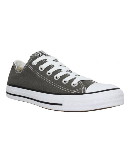 Chuck Taylor All Star toile Femme Anthracite Chaussures Converse ... Chuck Taylor All Star toile Femme Anthracite Chaussures Converse ...