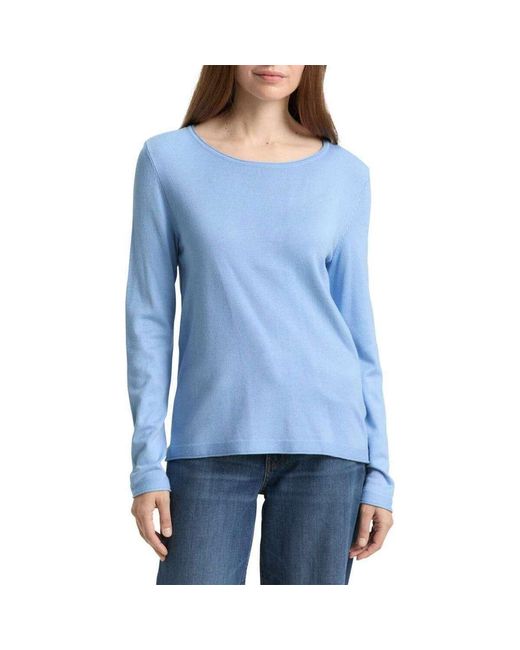 Pull 5659904 Tom Tailor en coloris Blue
