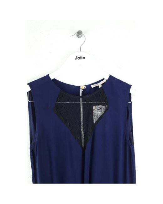 Combinaisons Combinaison en soie bleue Maje en coloris Blue