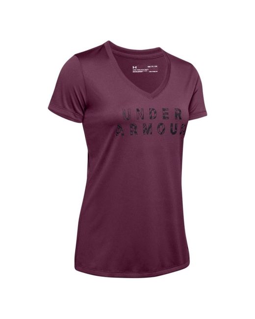 T-shirt 1348032 Under Armour en coloris Purple