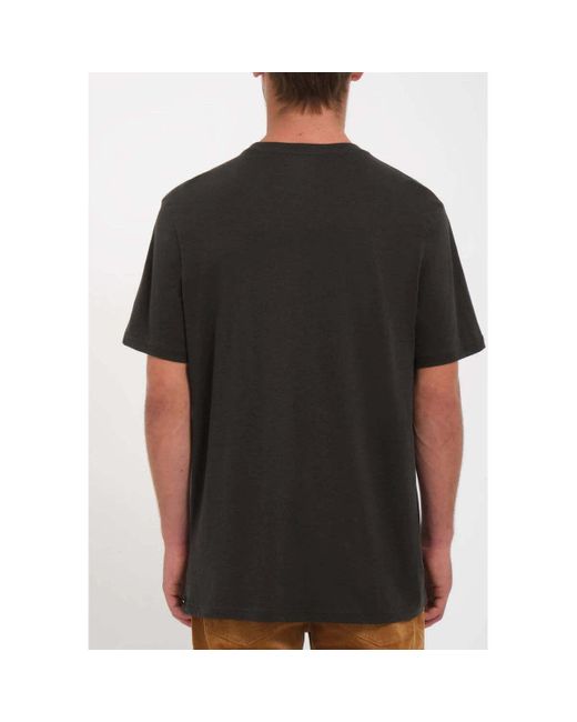 T-shirt Camiseta Section Farm To Yarn - Stealth Volcom pour homme en coloris Black