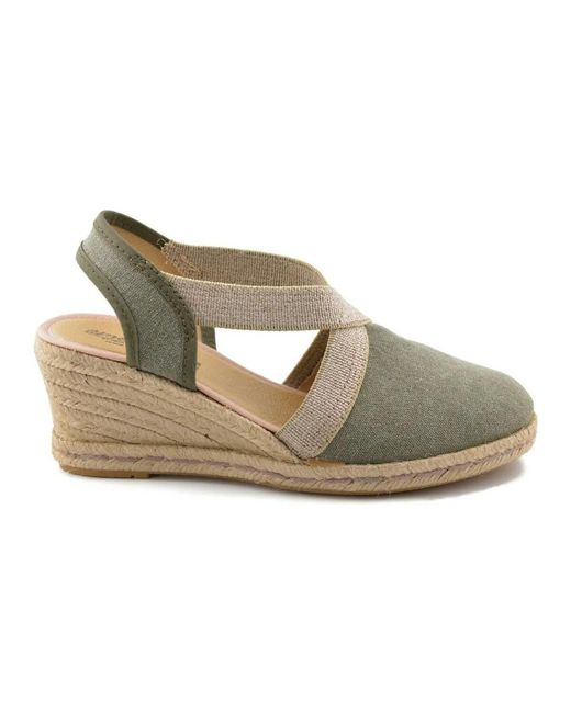 Espadrilles Amelie en coloris Gray