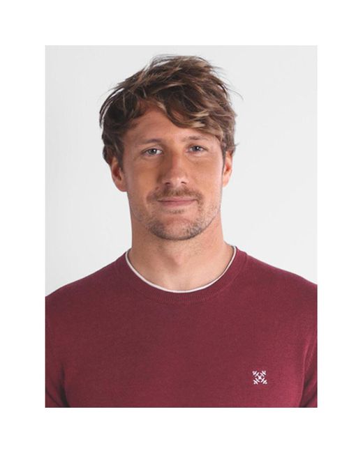 Pull Pull essentiel col rond peroni Oxbow pour homme en coloris Purple