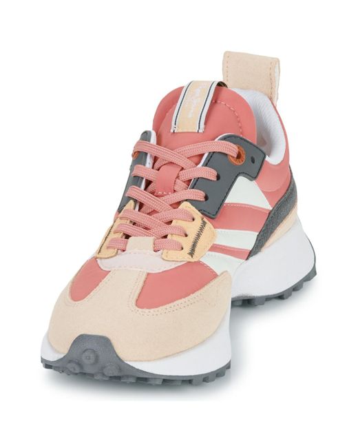 Pepe Jeans Pink Sneaker Lucky Mains