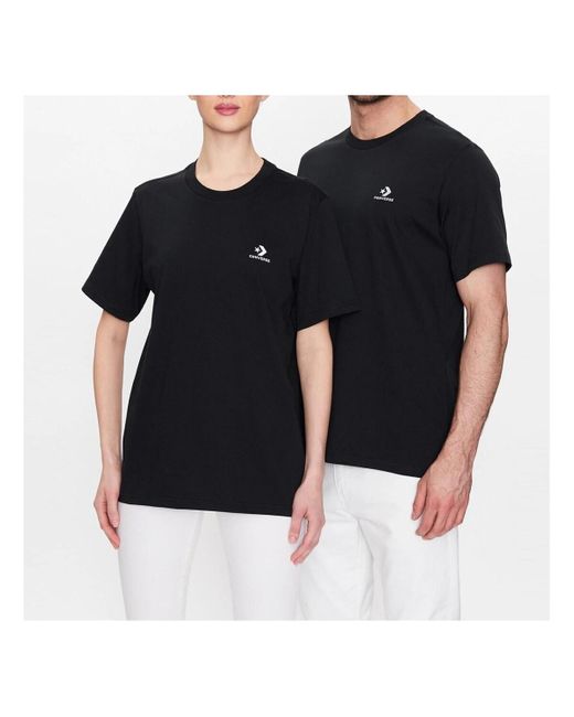 Converse T-Shirt in het Black