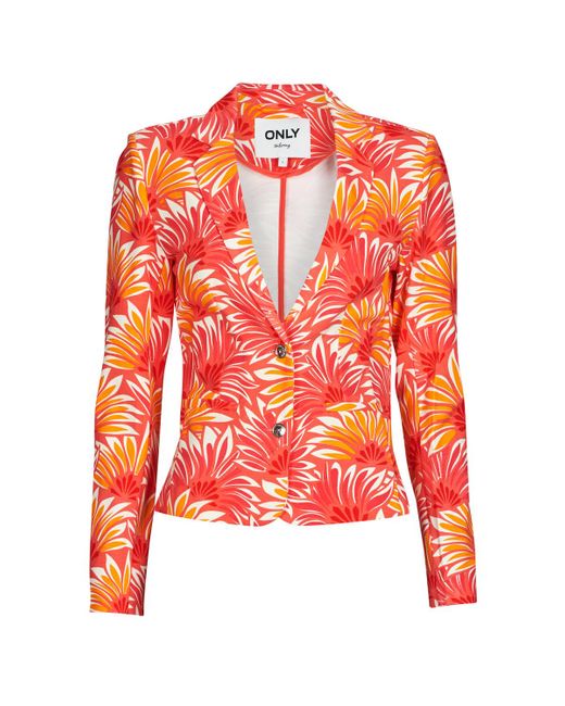 ONLY Blazer Onlpoptrash in het Red