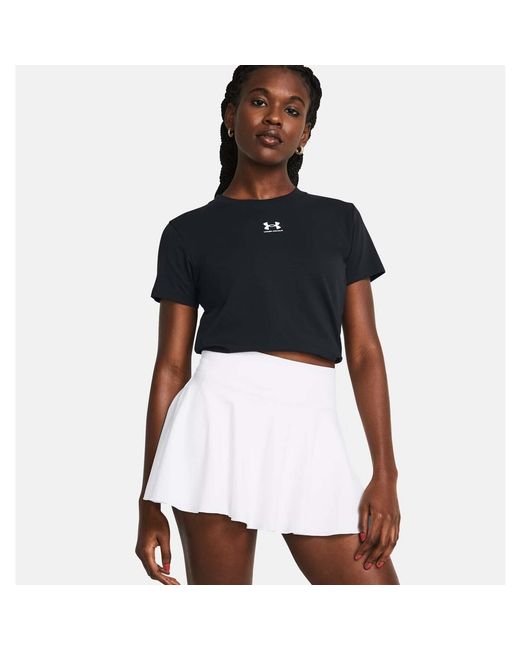 Under Armour T-Shirt Ua Rival Core Ss in het Black