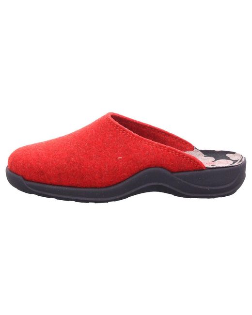 Chaussons Rohde en coloris Red