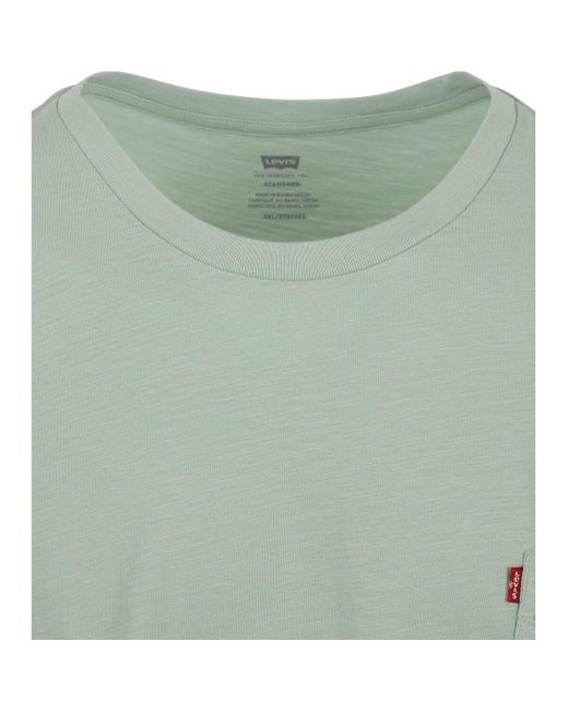 T-shirt T-shirt Big Tall Original Vert Aqua Levi's pour homme en coloris Green