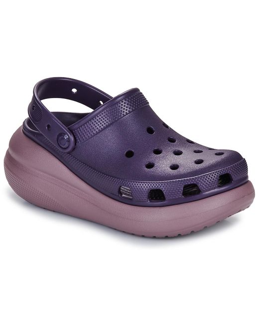 CROCSTM Klompen Crush Clog in het Purple