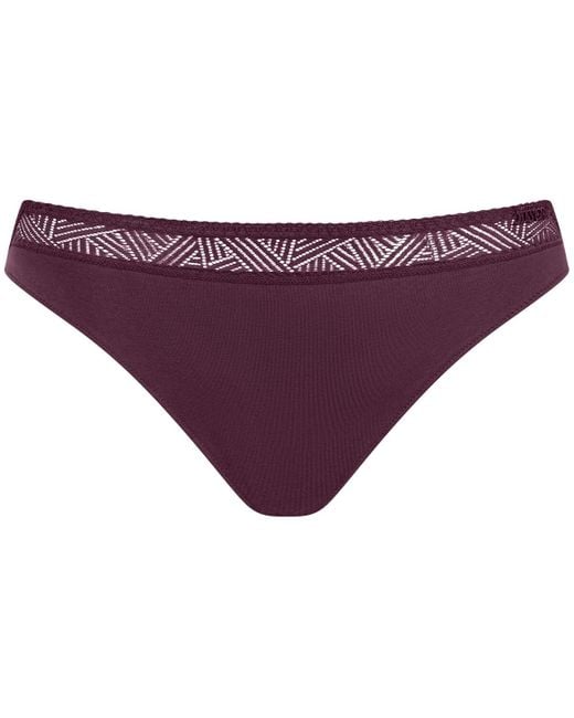 Culottes & slips Slip RIA Lisca en coloris Purple