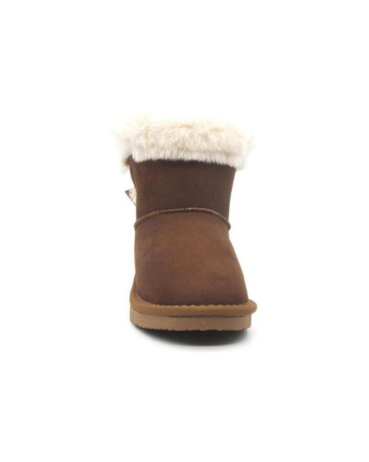 Bottines BJHS542021 B&W en coloris Brown