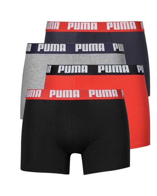 Boxer Boxer X4 di PUMA in Black da Uomo