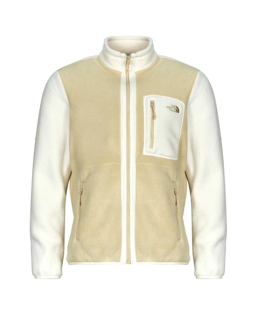 Felpa Yumiori Full Zip di The North Face in Natural da Uomo