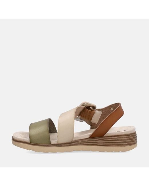 Sandales compensées SANDALO Refresh en coloris Brown