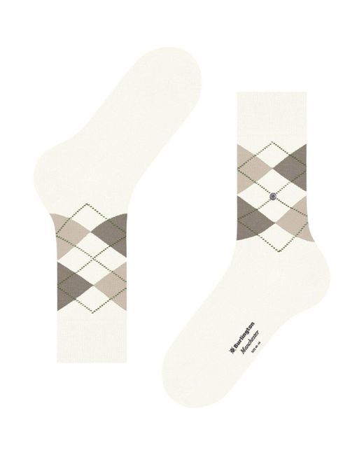 Chaussettes Chaussettes Paquet de 1 Manchester Burlington pour homme en coloris Natural
