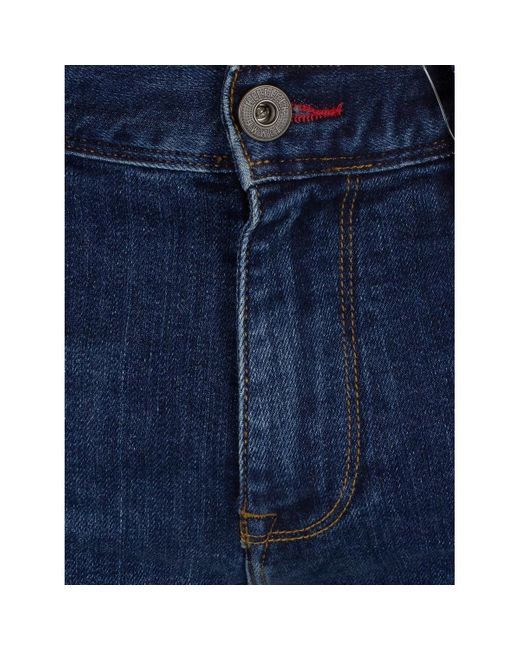 Men printing design denim Sales champion creases designer jeans